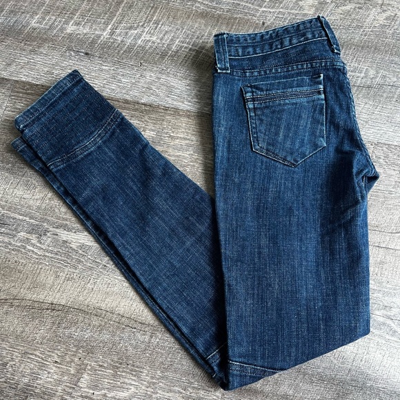 vintage y2k 2000s Ed hardy blue super skinny jeans - Picture 3 of 3